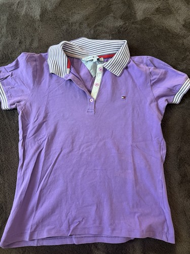 Tommy hilfiger polo lila - s/m,