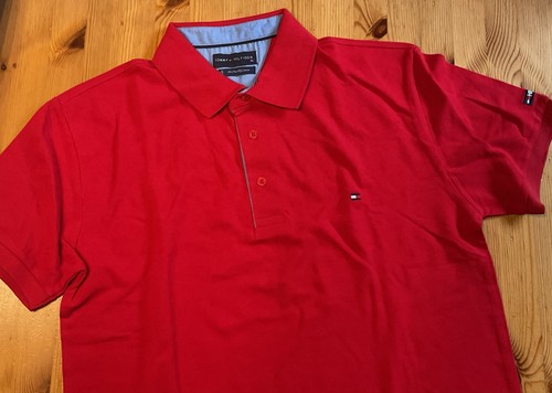Tommy hilfiger poloshirt rot - tommy,