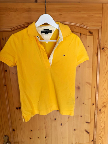 Tommy hilfiger polo gelb - tommy, s