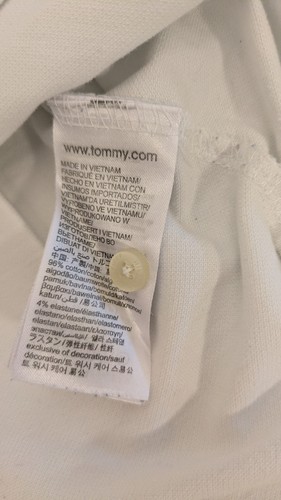 Tommy hilfiger polo weiß - weiß, gr