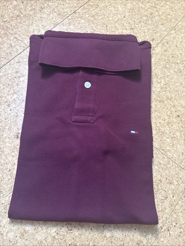 Weinrot tommy hilfiger polo - weinrot,